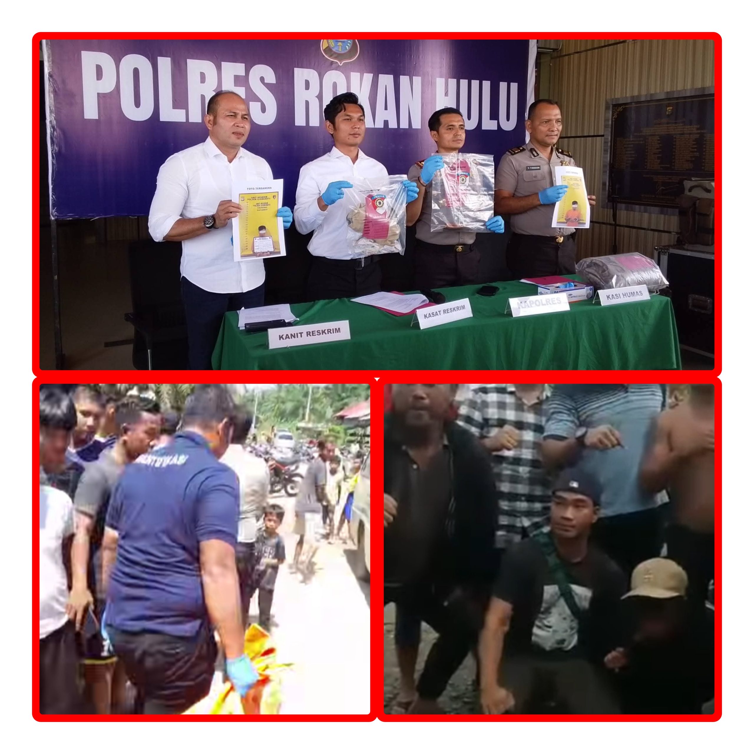 Polres Rokan Hulu Ungkap Kasus Pembunuhan di Desa Ngaso, Pelaku Ditangkap di Nias/Gomo