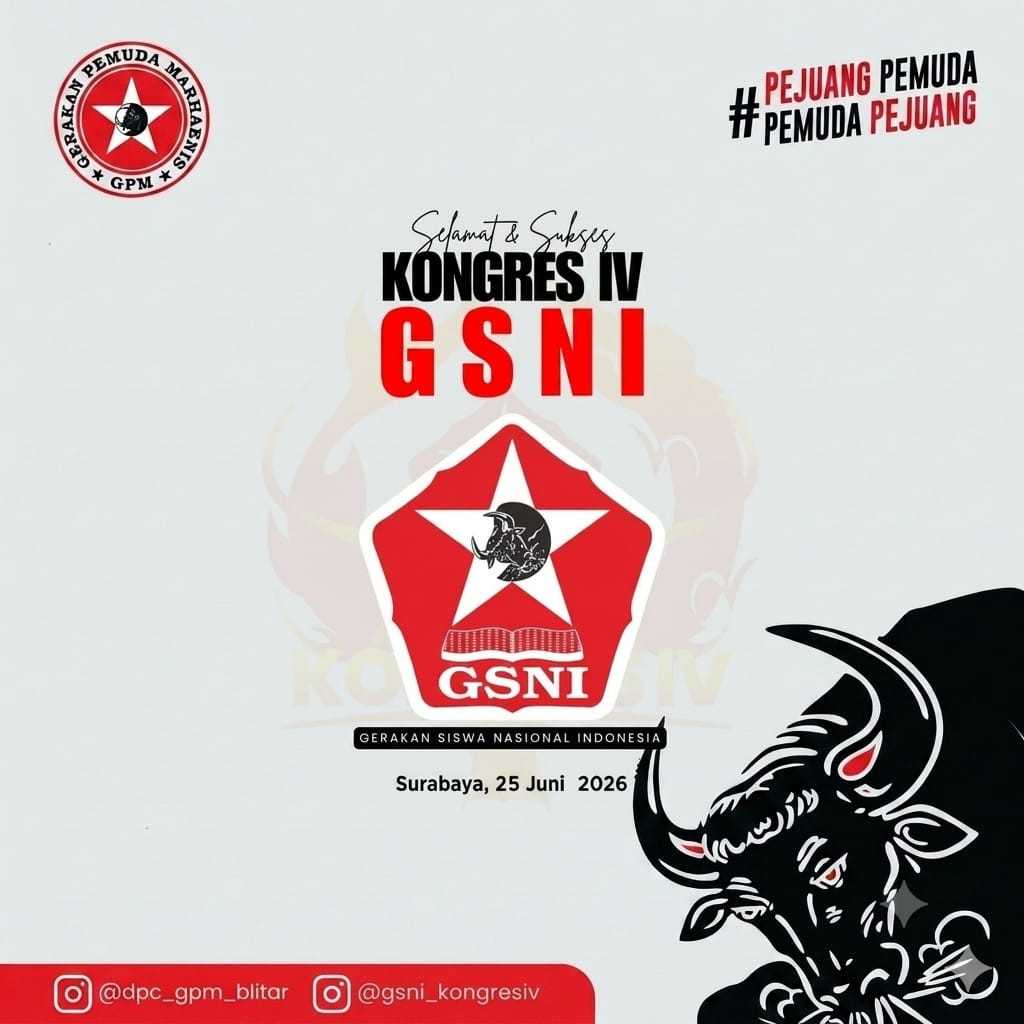 DPD GPM Jatim Ucapakan Apresiasi Kongres Ke-IV GSNI