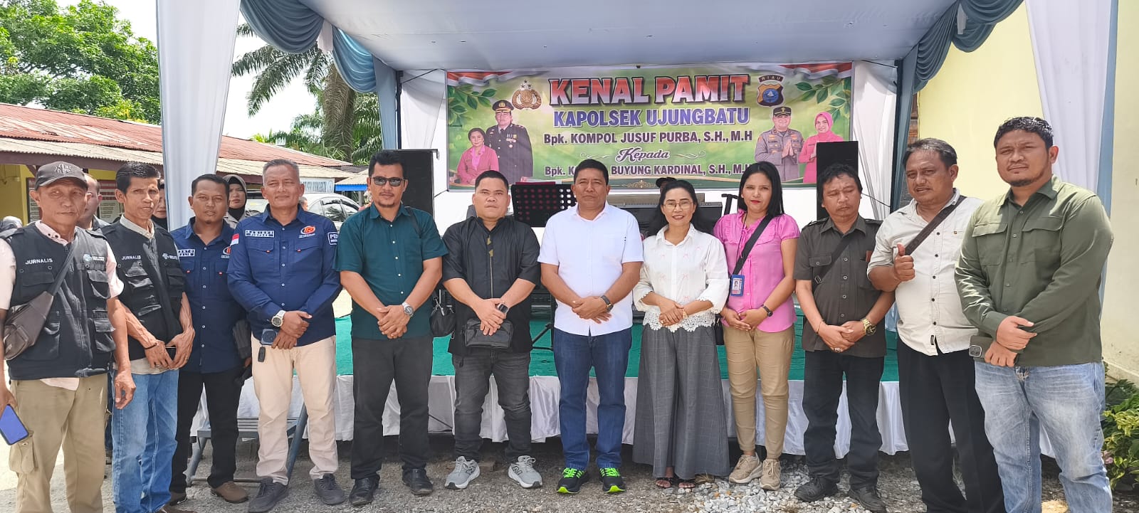 Jusup Purba Pamit Tinggalkan Warga Ujung Batu, Tinggalkan Kesan Mendalam dan Siap Bertugas di Kota Siak