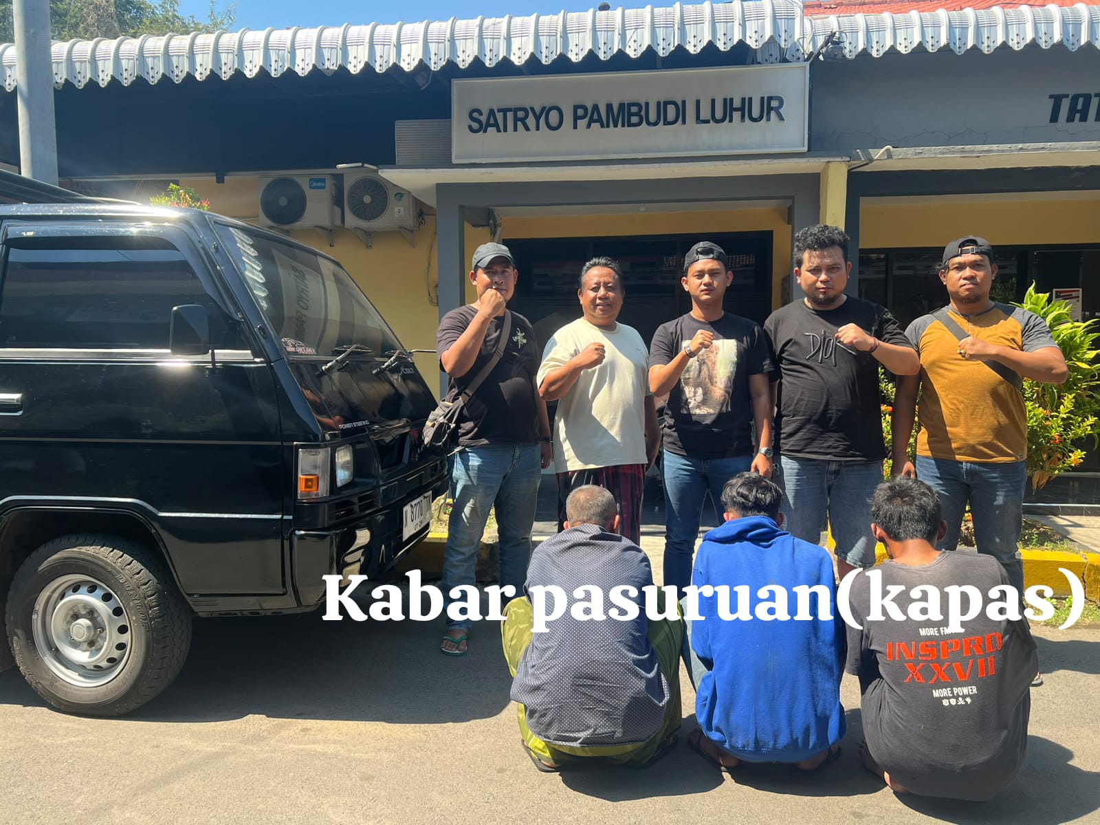 Tiga Terduga Pencuri Sapi di Kecamatan Tutur Pasuruan Berhasil Diamankan Polisi