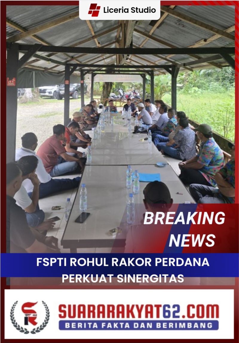 Rakor Perdana F.SPTI DPC Rokan Hulu, Matangkan Langkah Bela Buruh 