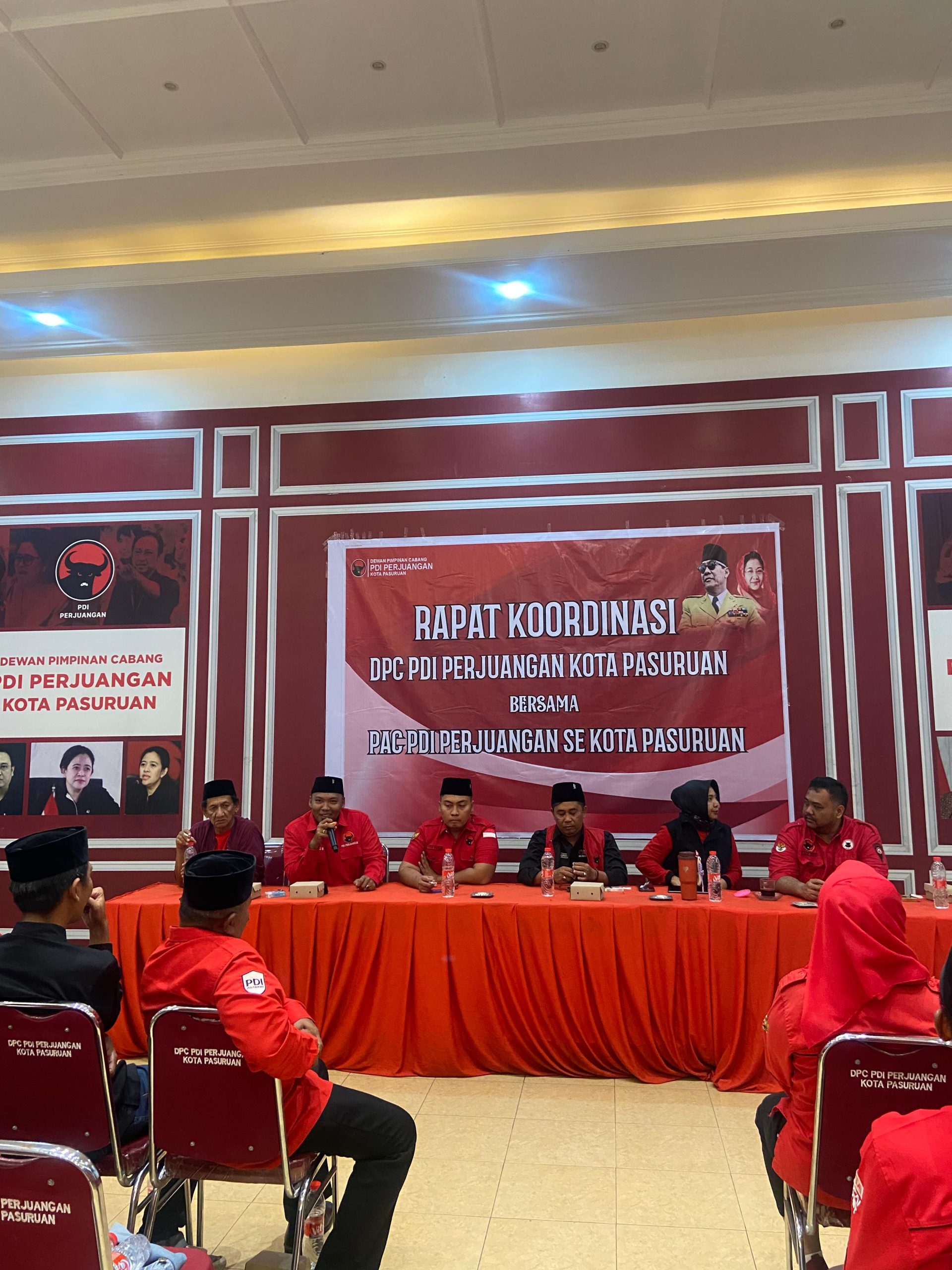 DPC PDI Perjuangan Kota Pasuruan Matangkan Pembentukan Pengurus Ranting, Perkuat Soliditas Organisasi