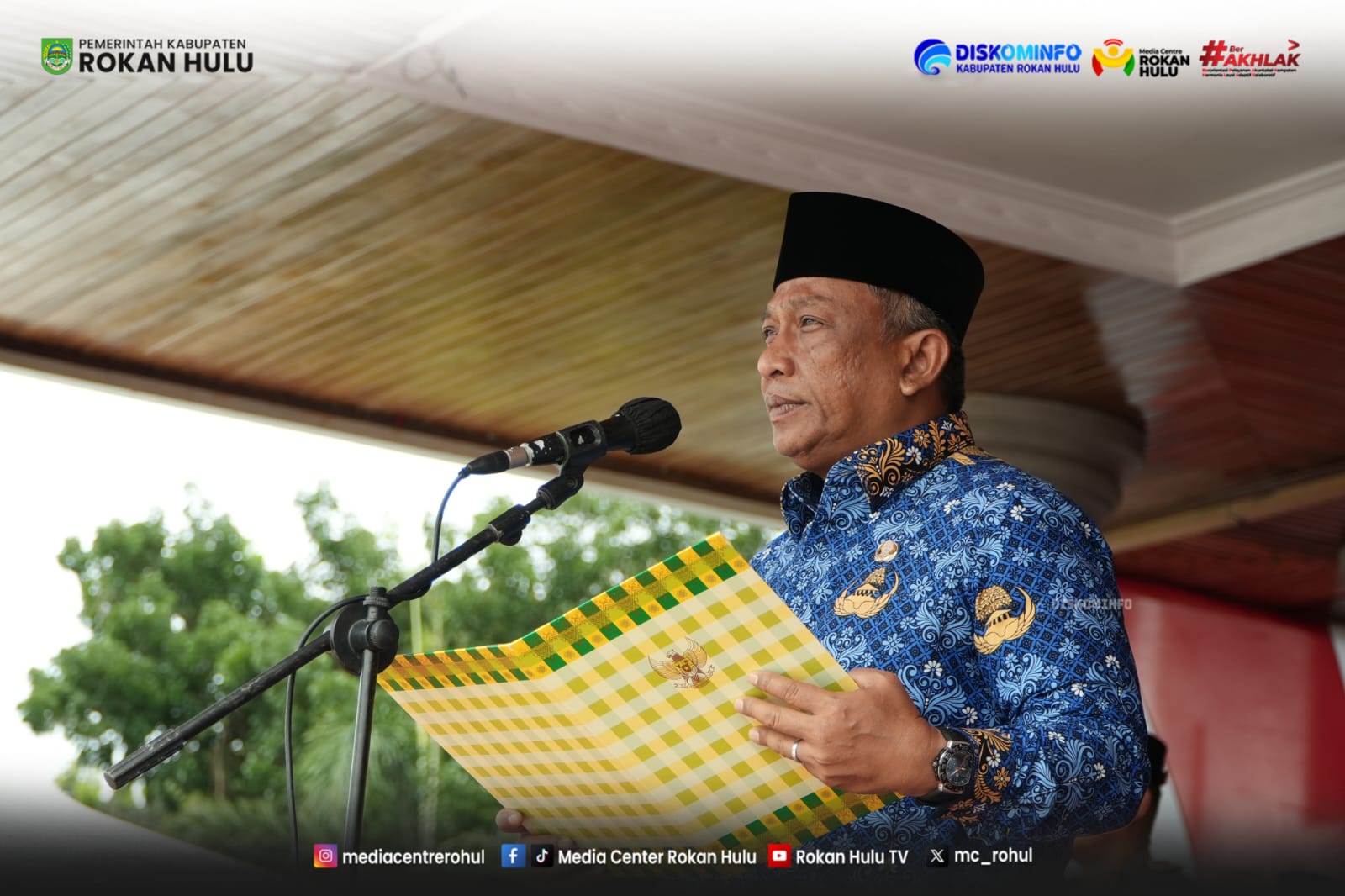 Hari Sumpah Pemuda Tahun 2026, Bupati Rohul Tegaskan Pemuda Harus Gigih dan Berkarakter
